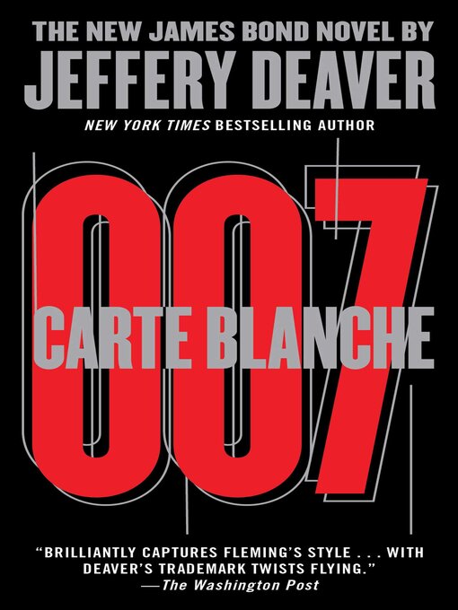 Cover image for Carte Blanche